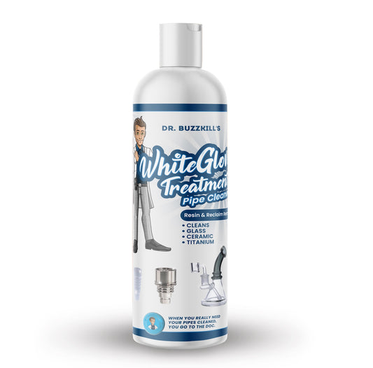 Dr. Buzzkill's White Glove Treatment Pipe Cleaner 16oz