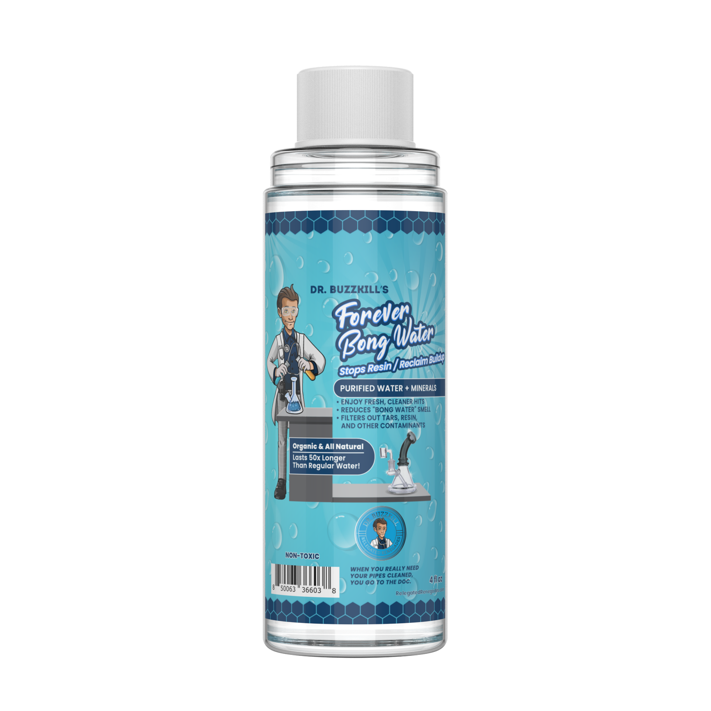 Dr. Buzzkill Forever Bong Water 4oz