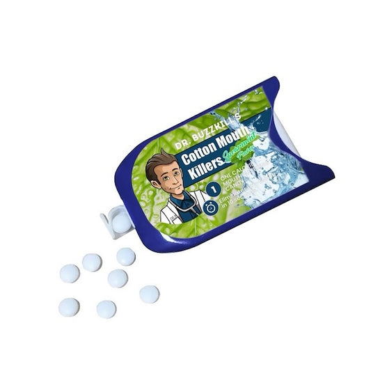 Dr. Buzzkill's Cotton Mouth Killers: Spearmint Mouthwatering Mints