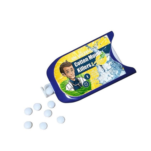 Dr. Buzzkill's Cotton Mouth Killers: Lemon-Mint Mouthwatering Mints