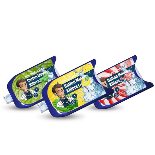 Dr. Buzzkill's Cotton Mouth Killers: Ice Edition Variety 3 Pack